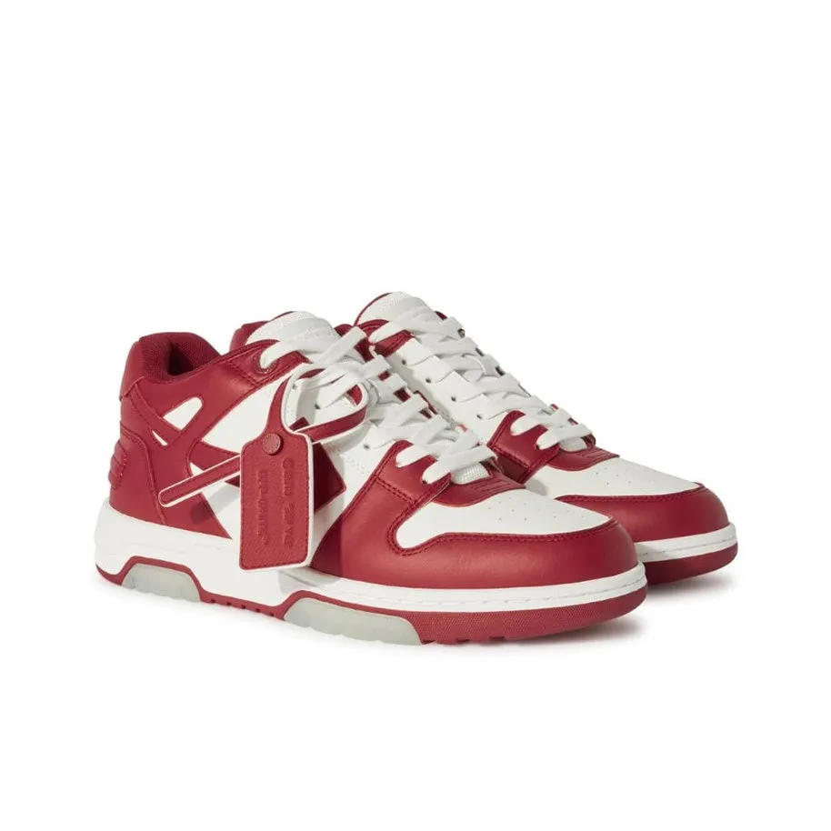 OFF-WHITE OUT OF OFFICE 'BURGUNDY WHITE'