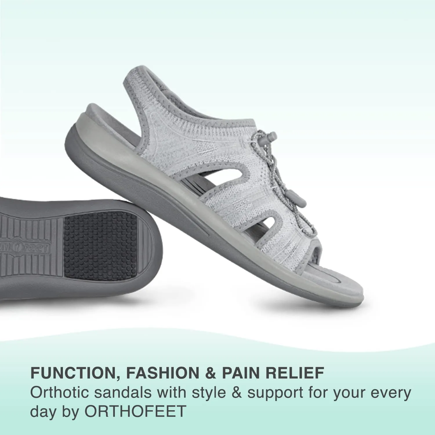 Orthofeet Women's Orthopedic Stretchable Maui Sandals