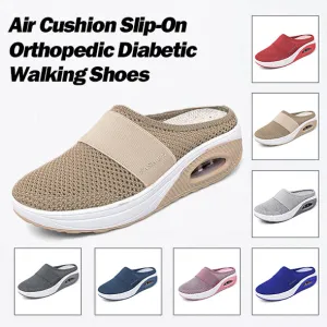 Orthopedic Air Cushion Slip-On Orthopedic Diabetic Walking Shoes
