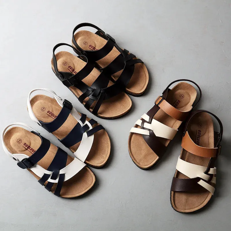 Orthopedic Leather Sandals