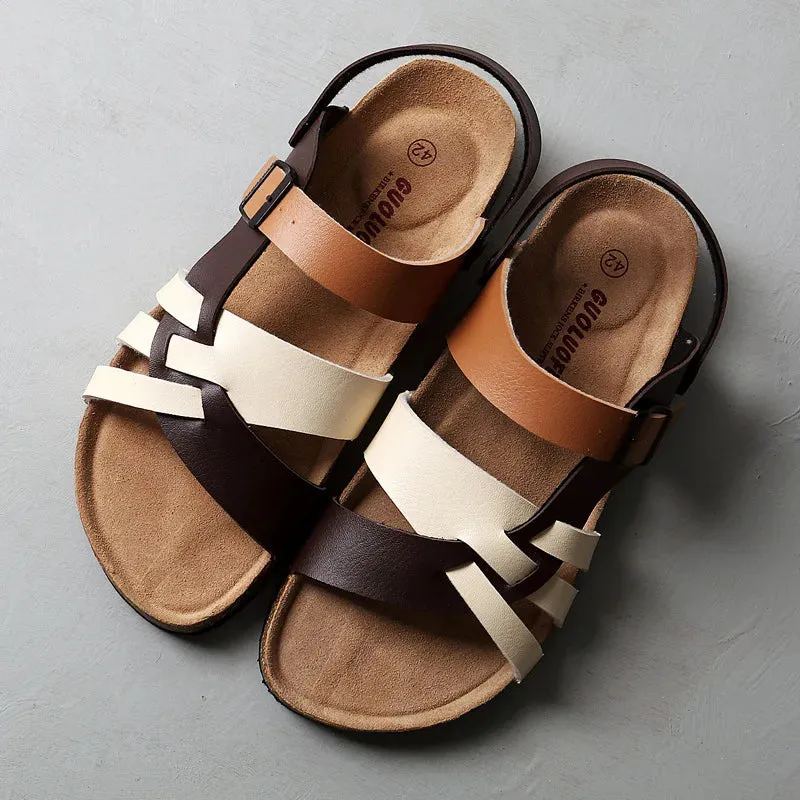 Orthopedic Leather Sandals