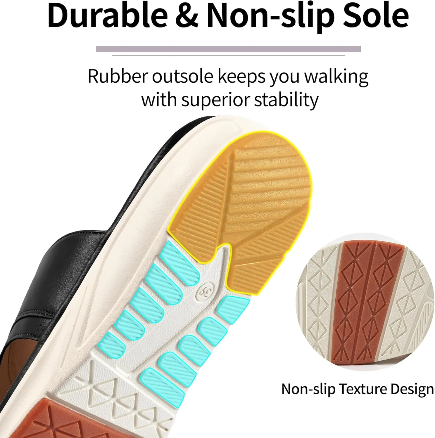 Orthopedic Sandals for Women Outdoor: Dressy Comfort Slides Womens Fashion - Casual Platform Ladies Walking Sandal