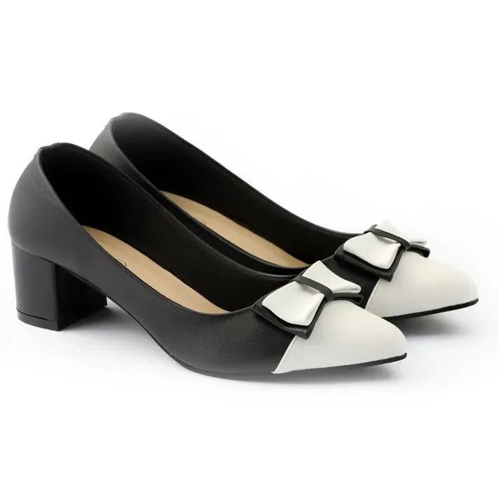 Ostrow Black TAAL women court shoes