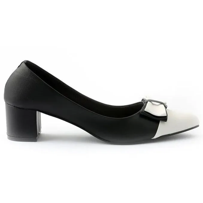 Ostrow Black TAAL women court shoes