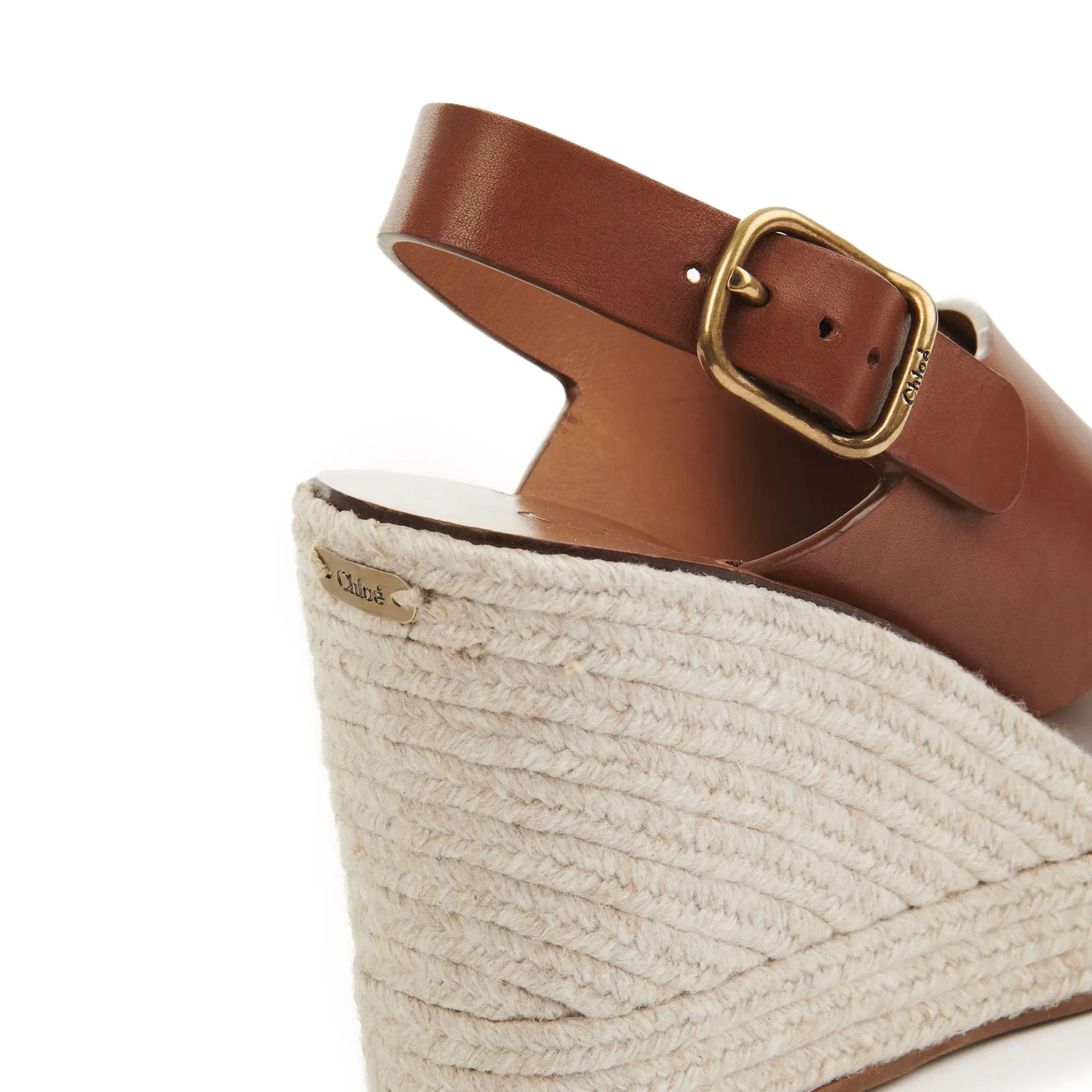 Pary Espadrille Wedge, Ginger Brown