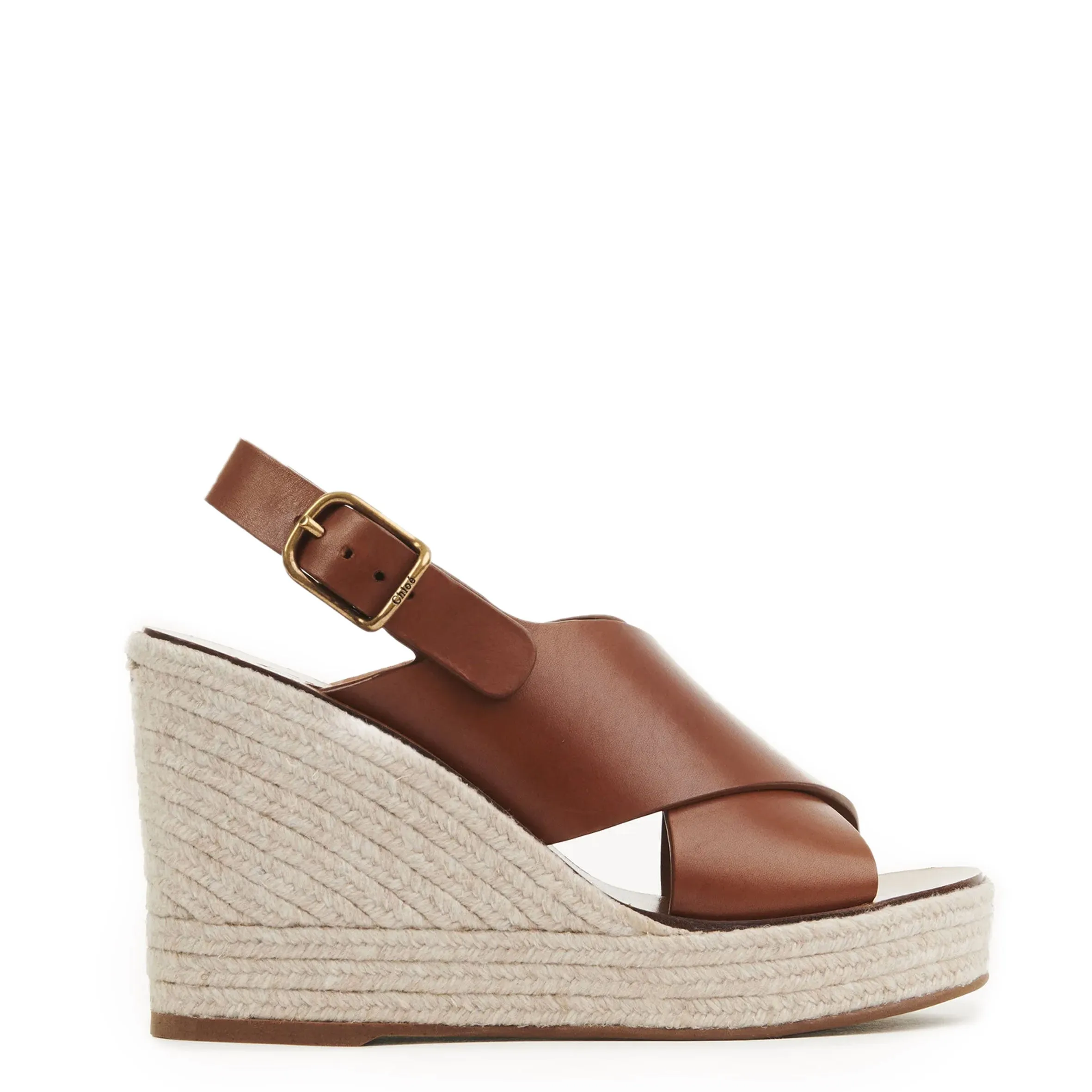 Pary Espadrille Wedge, Ginger Brown