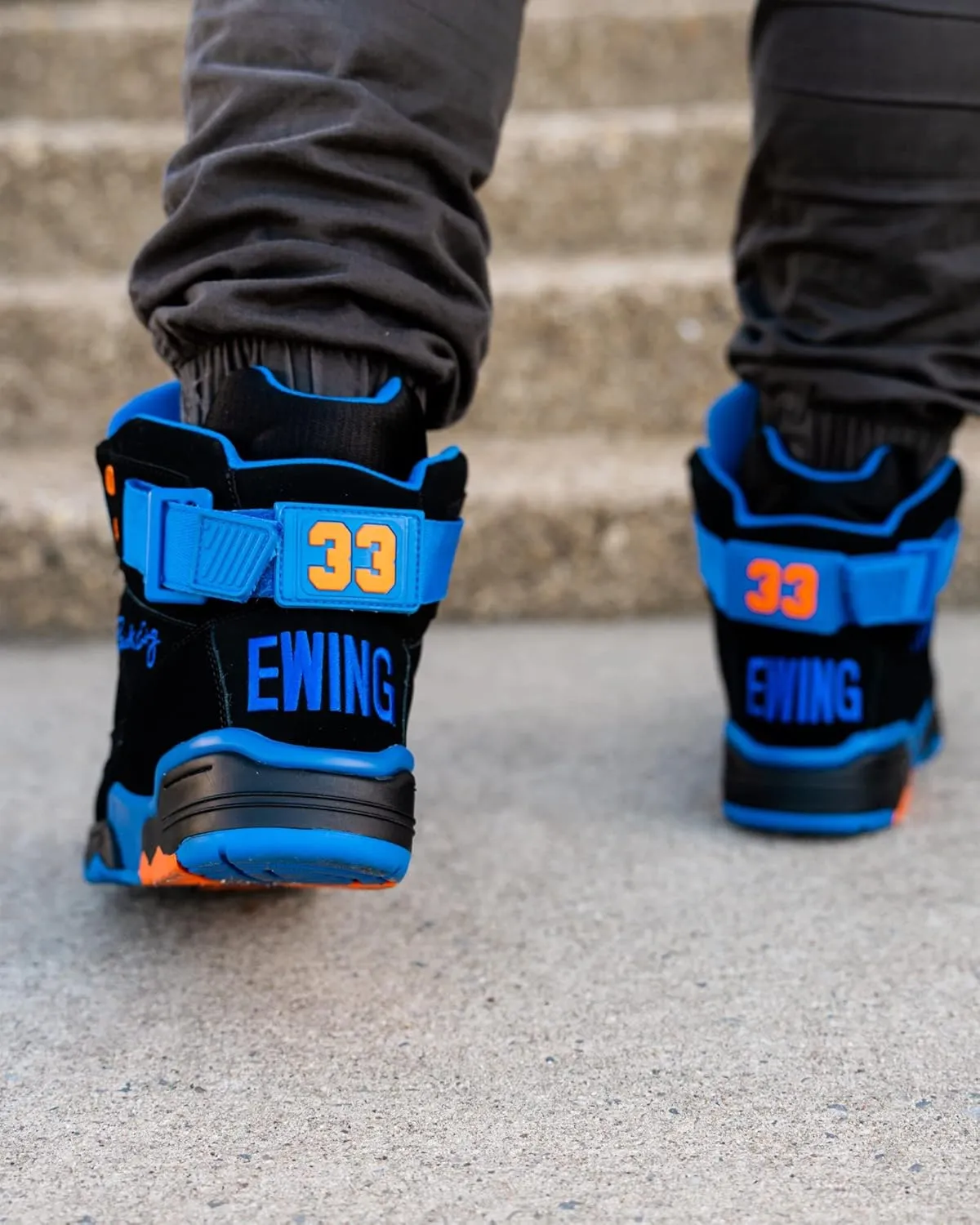 PATRICK EWING ATHLETICS 33 HI Black/Royal/Orange NYC 1BM01777-035