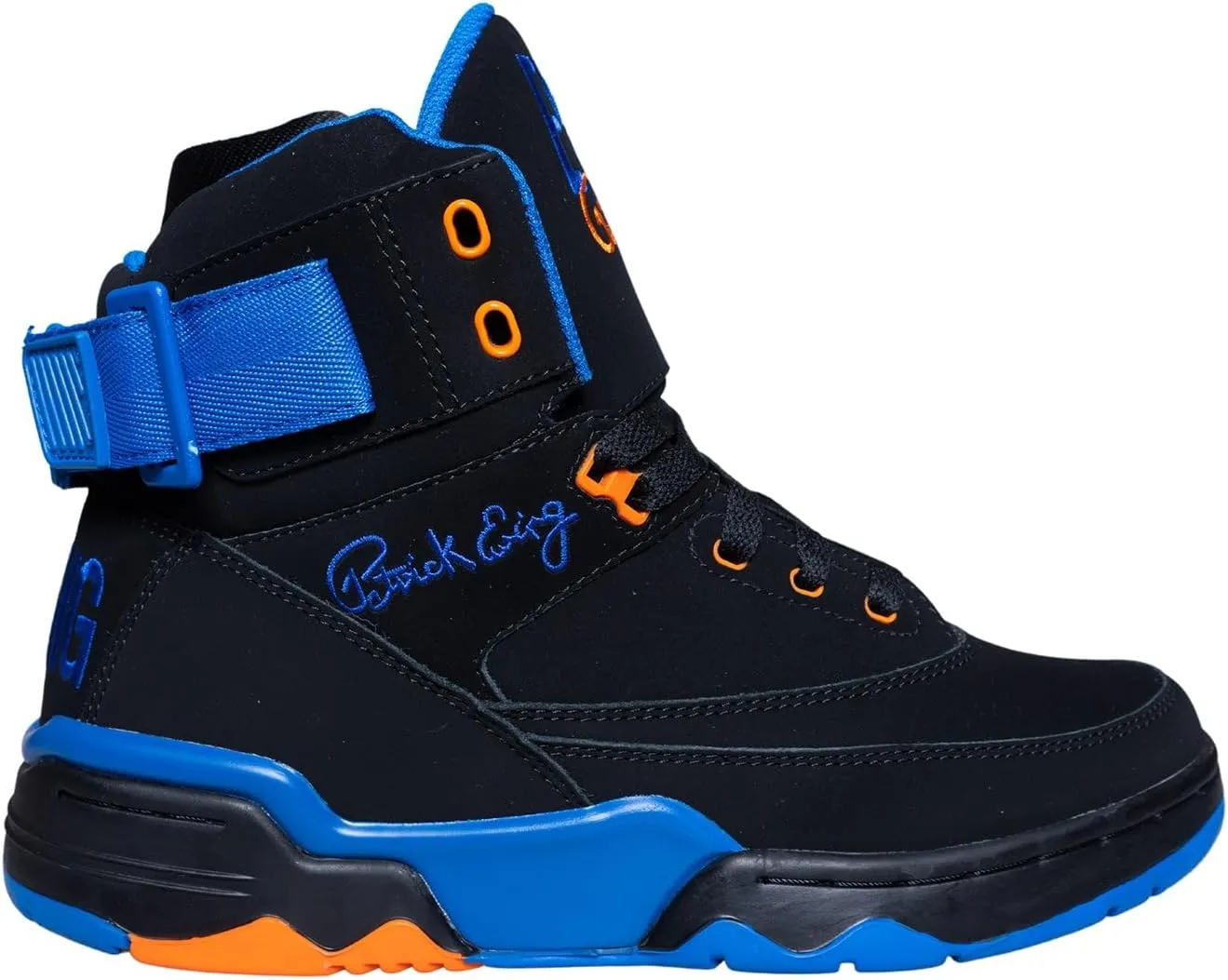 PATRICK EWING ATHLETICS 33 HI Black/Royal/Orange NYC 1BM01777-035