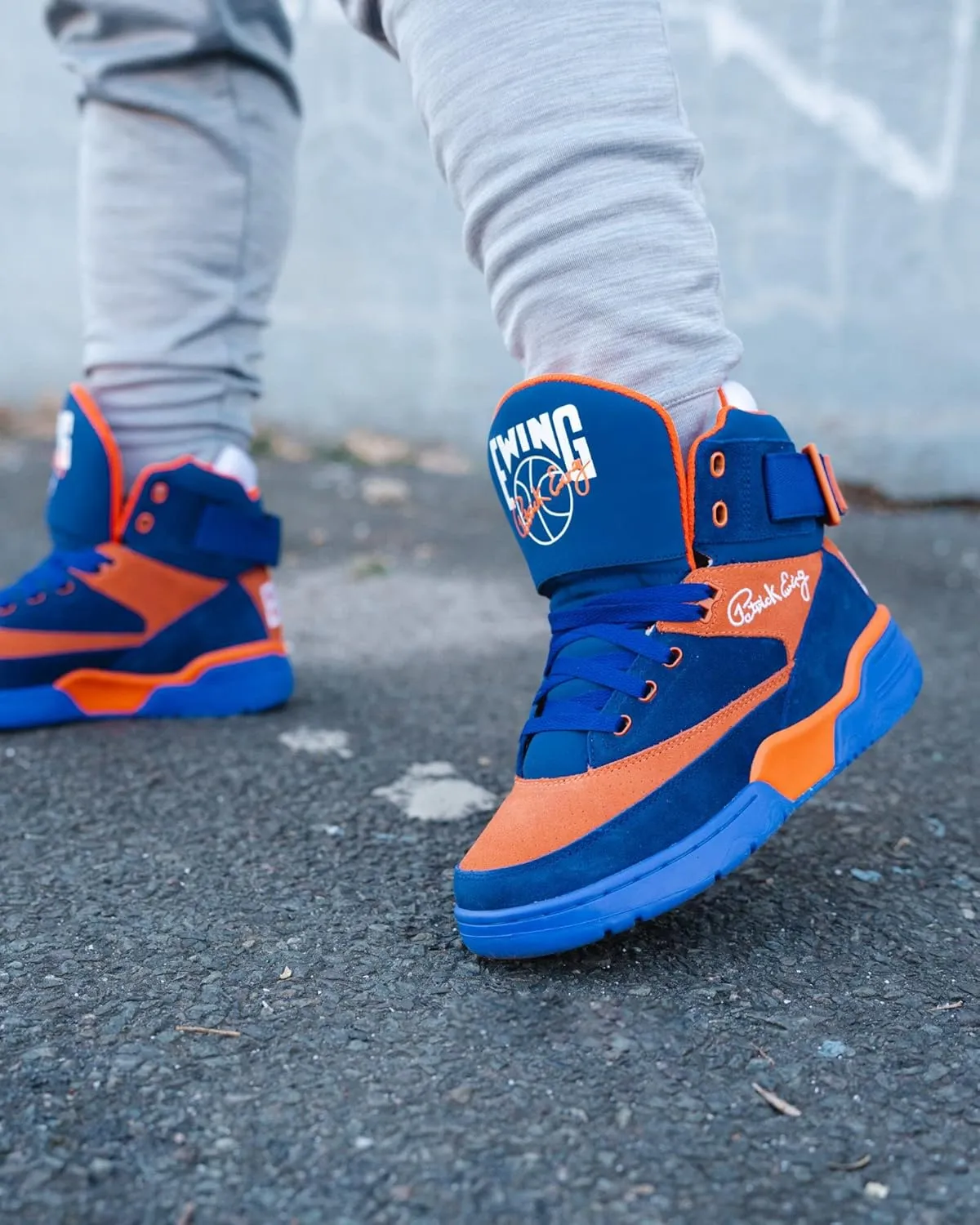 PATRICK EWING ATHLETICS 33 HI OG Dazzling Blue/Orange NYC 1EW90013-442