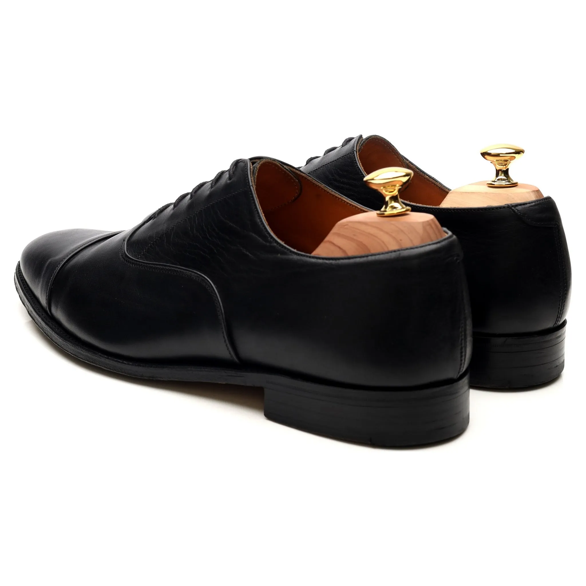 'Pimlico' Black Leather Oxford UK 11