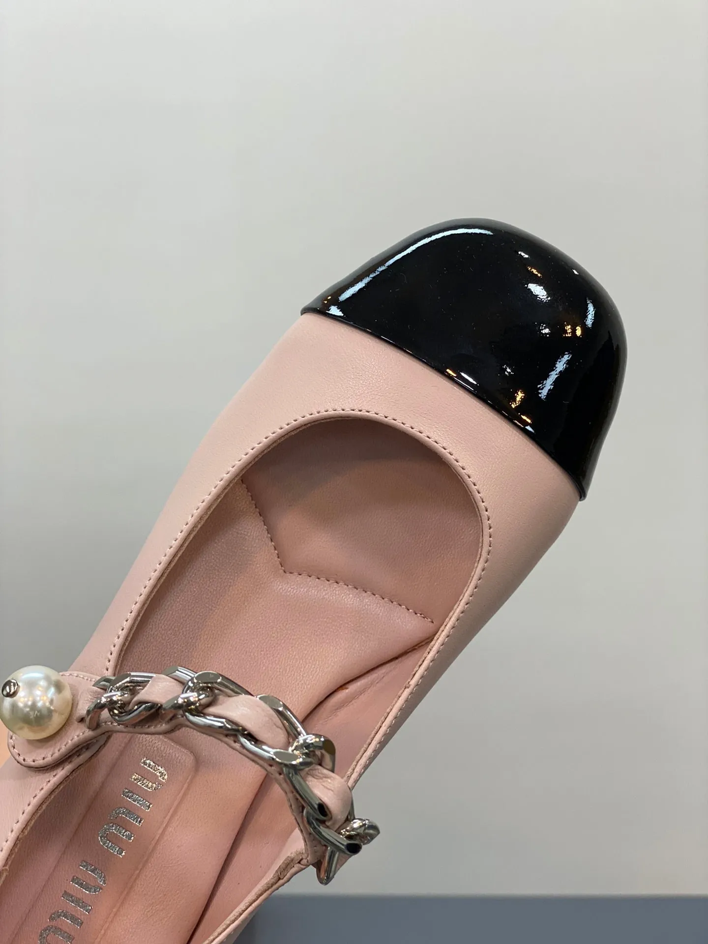 Pink and Black Heels
