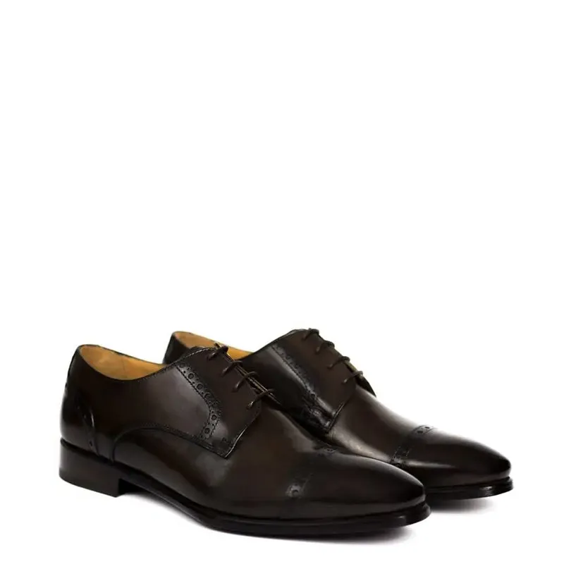 Premium Wholecut Leather Formal Oxford Shoes