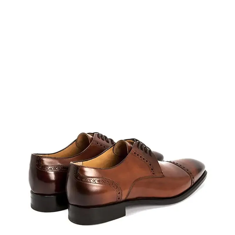 Premium Wholecut Leather Formal Oxford Shoes