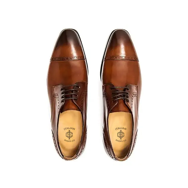 Premium Wholecut Leather Formal Oxford Shoes