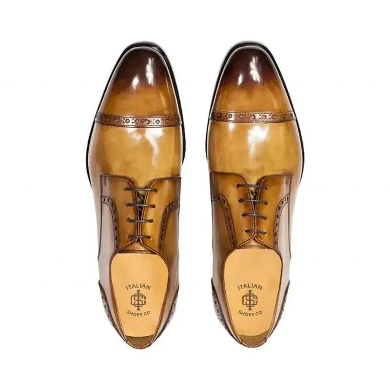 Premium Wholecut Leather Formal Oxford Shoes