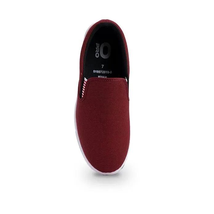 Pro by Khadim's Men's Canvas Navy Casual Shoe