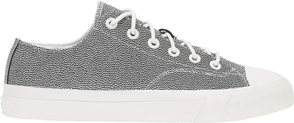 PRO-Keds Men's Royal Lo Safety Stingray Lace Up Sneaker, Black/White 7.5