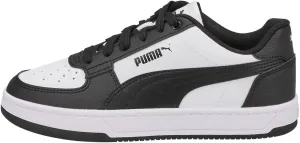 PUMA Caven Sneaker, White Black Black, 6 US Unisex Big Kid