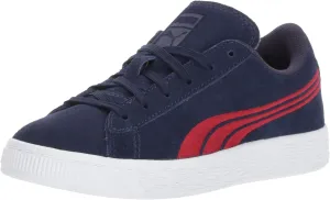 PUMA Girls' Suede Classic Badge PS Sneaker