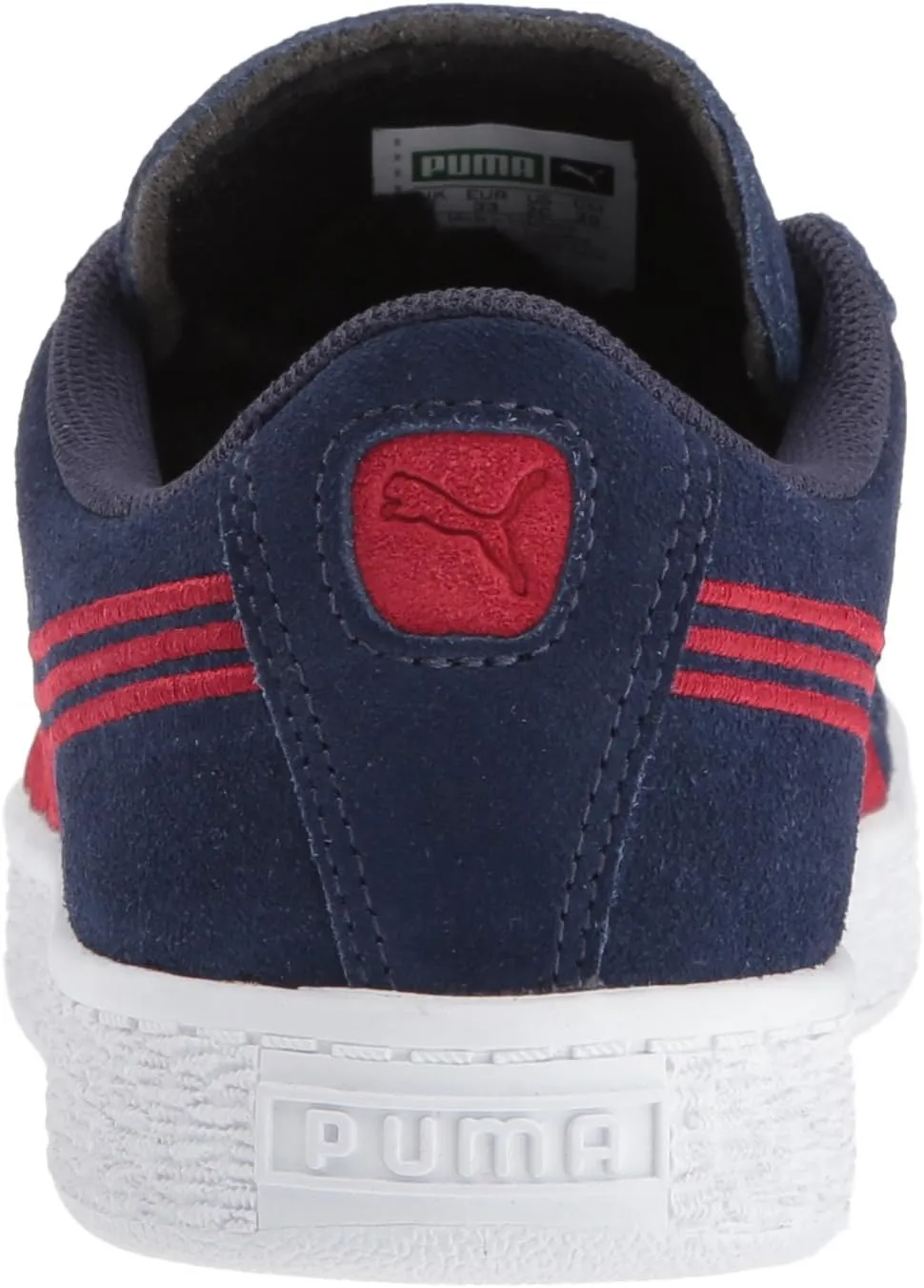 PUMA Girls' Suede Classic Badge PS Sneaker