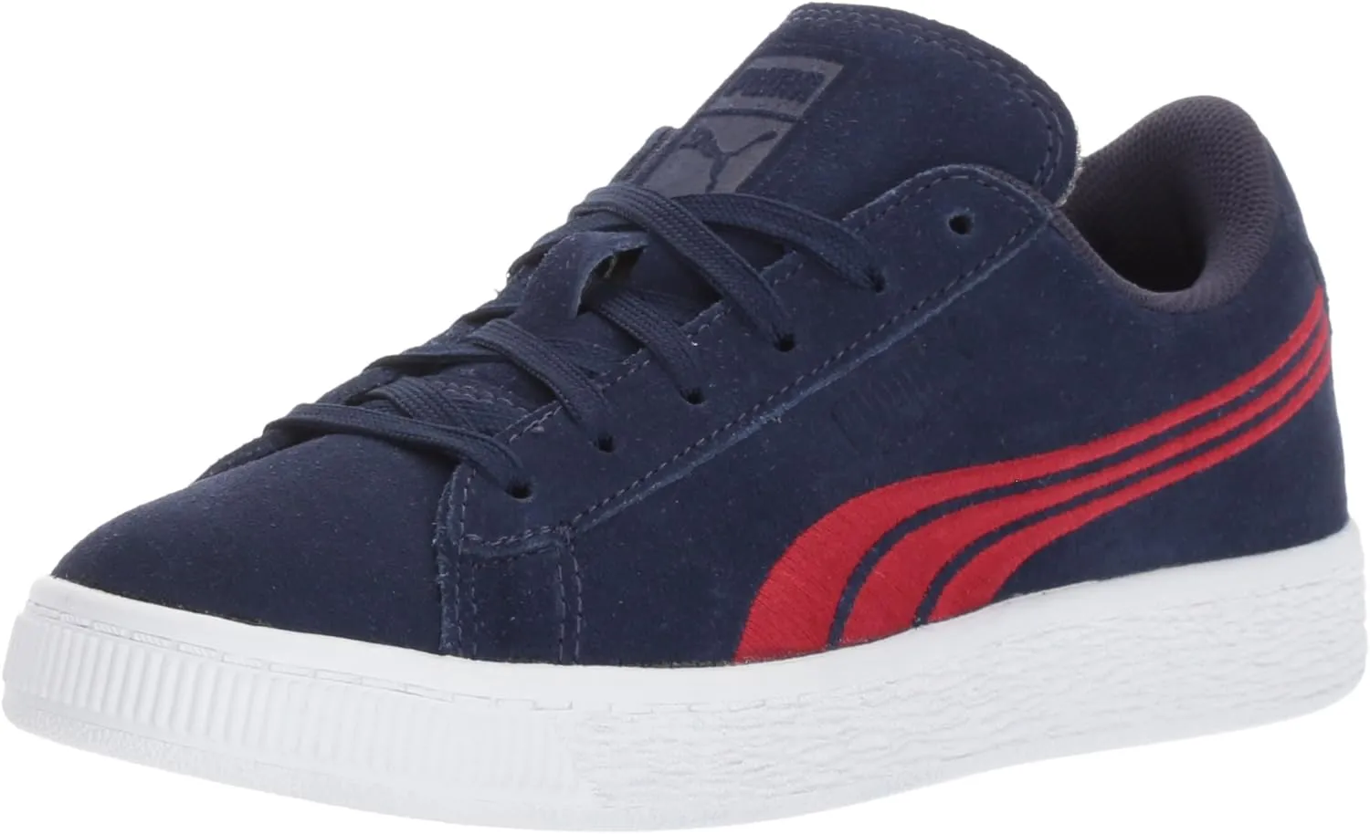 PUMA Girls' Suede Classic Badge PS Sneaker