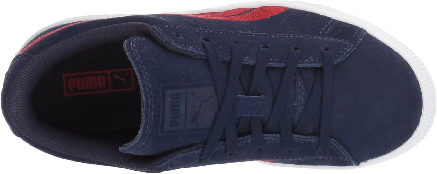 PUMA Girls' Suede Classic Badge PS Sneaker