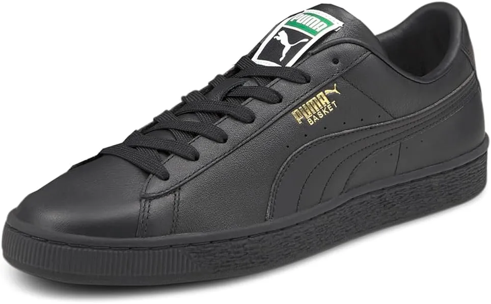 PUMA Mens Basket Classic Xxi Lace Up Sneakers Shoes Casual - White