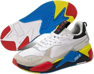 Puma Men's Rs-x Sneaker (Puma White/Grey/Multi, us_Footwear_Size_System, Adult, Men, Numeric, Medium, Numeric_10_Point_5)