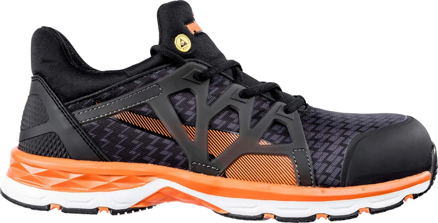 PUMA Men's Rush 20 Mid Sneaker, Black-Orange, 11.5