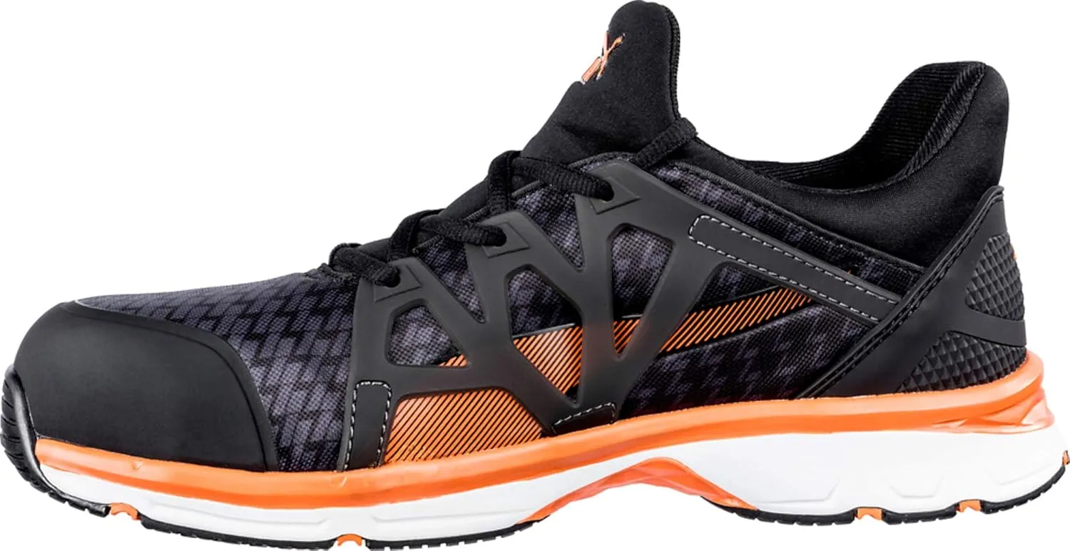 PUMA Men's Rush 20 Mid Sneaker, Black-Orange, 11.5