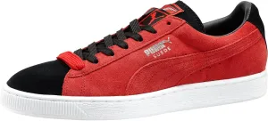 PUMA Men's Suede Classic   Sneaker, High Risk Red/Black, 5 M US