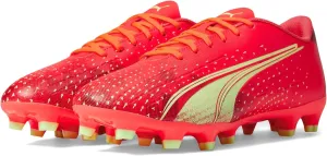 Puma Men's Ultra Play Firm Artificial Ground Sneaker, Fiery Coral-Fizzy Light Black, 11.5