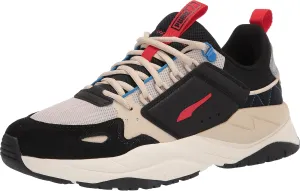 Puma Men's X-Ray 2 Sneaker, Ramble Peyote-High Risk Red-Black-Future Blue, 4