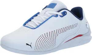 PUMA Unisex-Child Shoes BMW M Motorsport Drift Cat Decima Sneaker, Black-Pro Blue, 4.5 US Big Kid