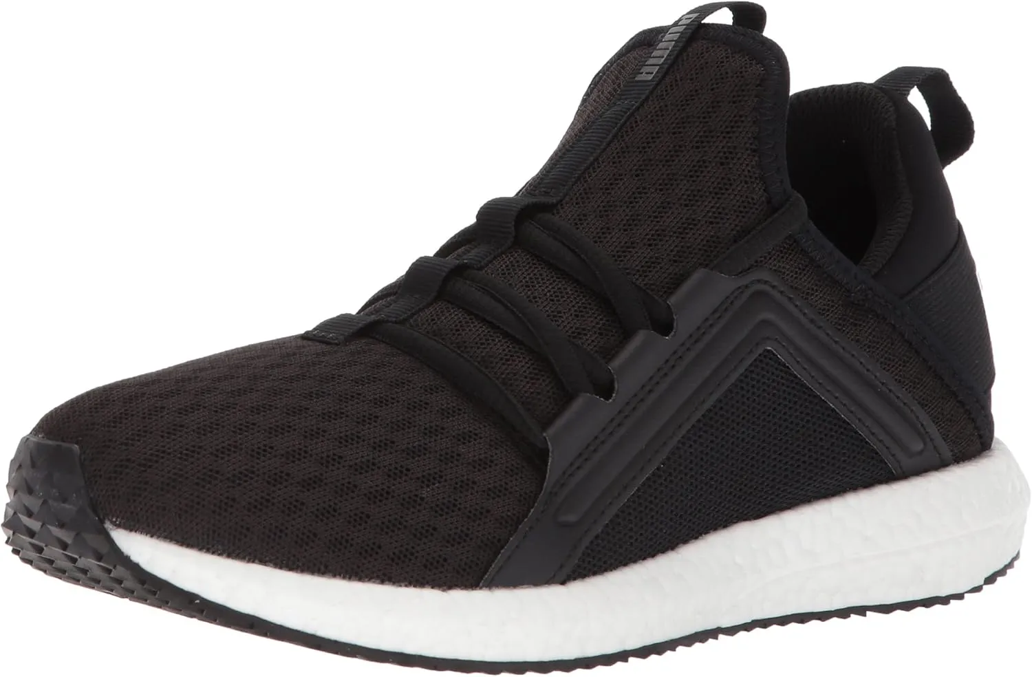 Puma Women's Mega NRGY Wn Sneaker, Black, 6 M US