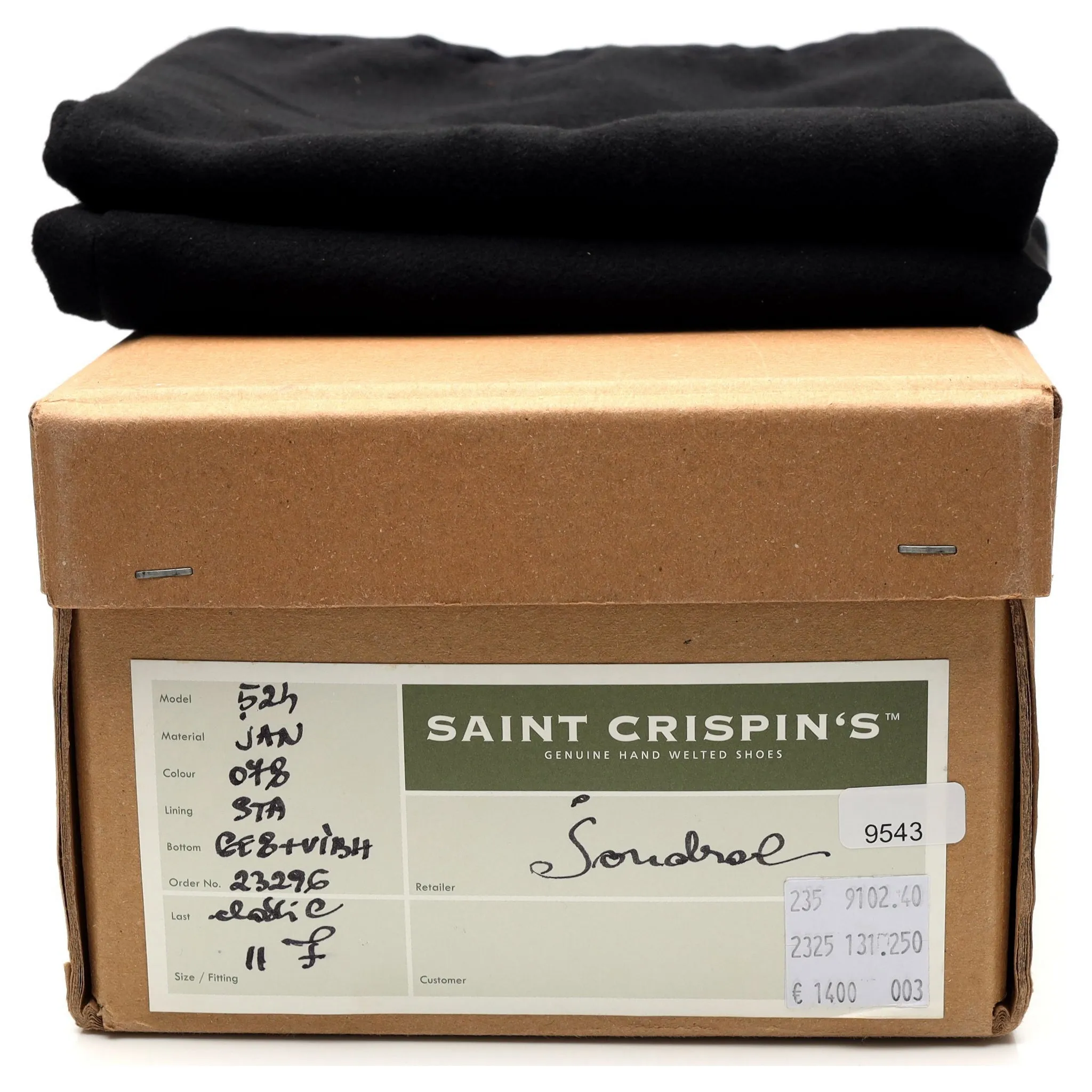 'Queens 564' Dark Brown Suede Oxford UK 11 F