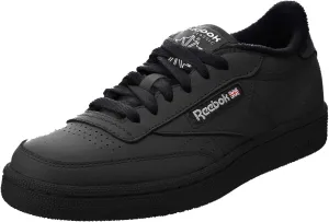 Reebok Kids' Club Fashion Sneaker,Black/Charcoal,4.5 M US Big Kid