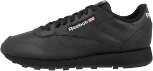 Reebok Unisex-Adult Classic Leather Sneaker, Core Black Core Black Pure Grey 5, 7.5 us