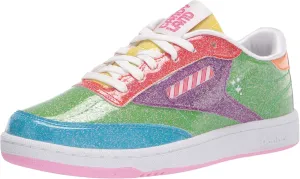 Reebok unisex child Club C Sneaker, Super Green/Aubergine/White, 12 Little Kid US