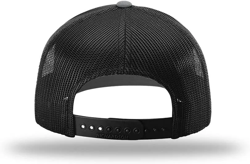 Richardson 112 Trucker XL Structured Classic Adjustable Snapback Hat Bundle with THP Hat & Clothing Brush Extra Large