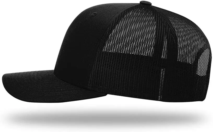 Richardson 112 Trucker XL Structured Classic Adjustable Snapback Hat Bundle with THP Hat & Clothing Brush Extra Large