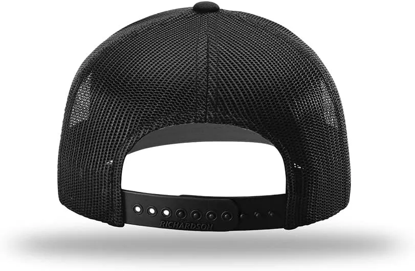 Richardson 112 Trucker XL Structured Classic Adjustable Snapback Hat Bundle with THP Hat & Clothing Brush Extra Large