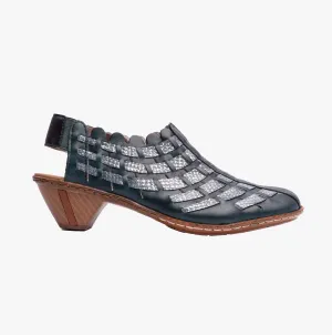 Rieker 46778-10 Womens Shoes Green