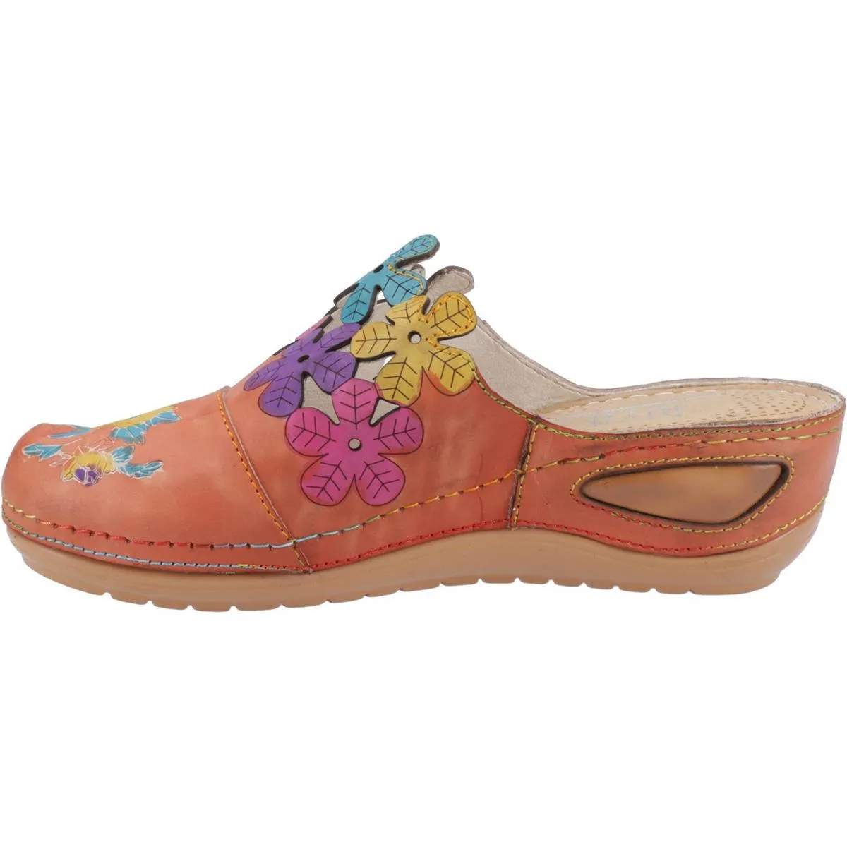 Riva Astros Sandals Orange