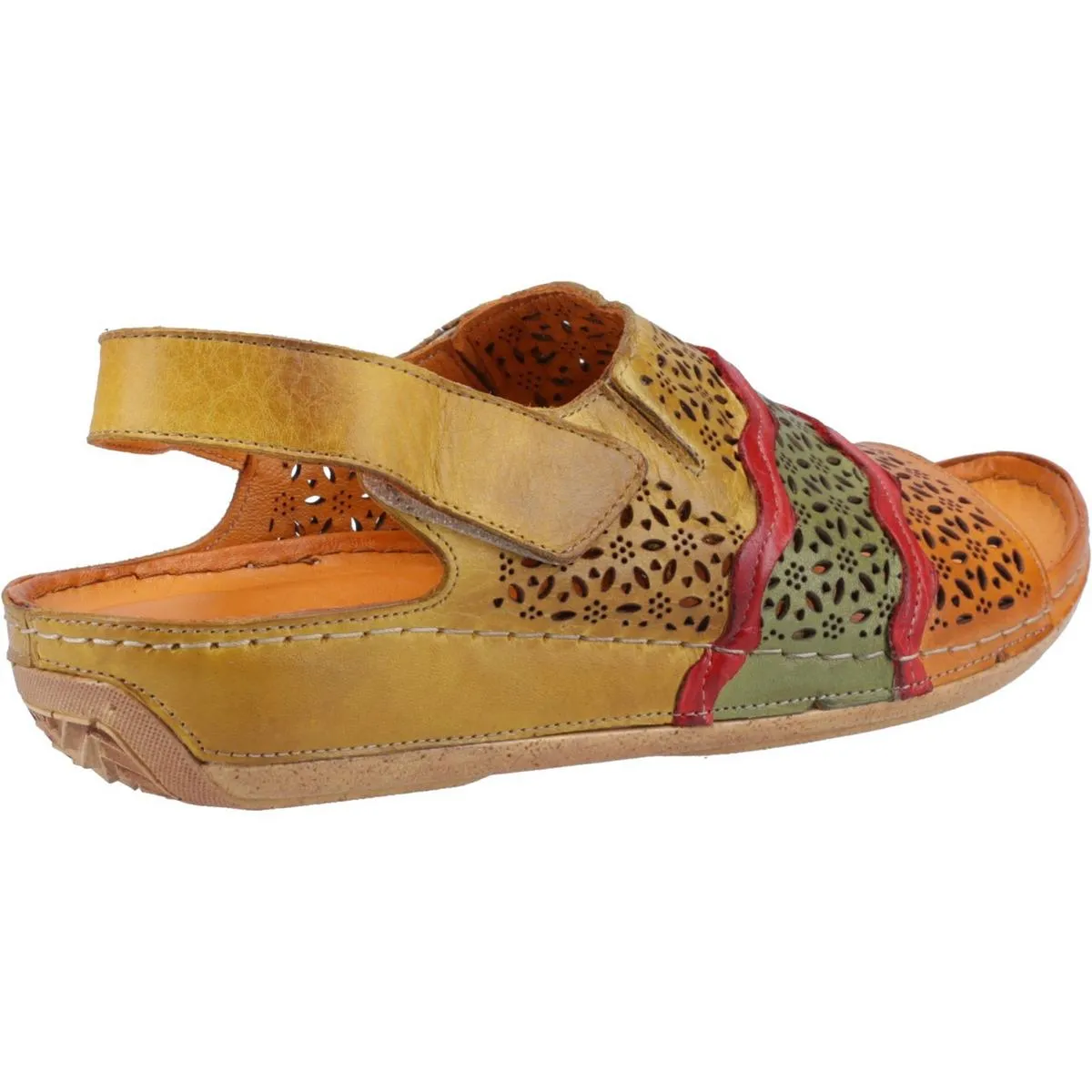Riva Tripoli Sandals Orange/Multi