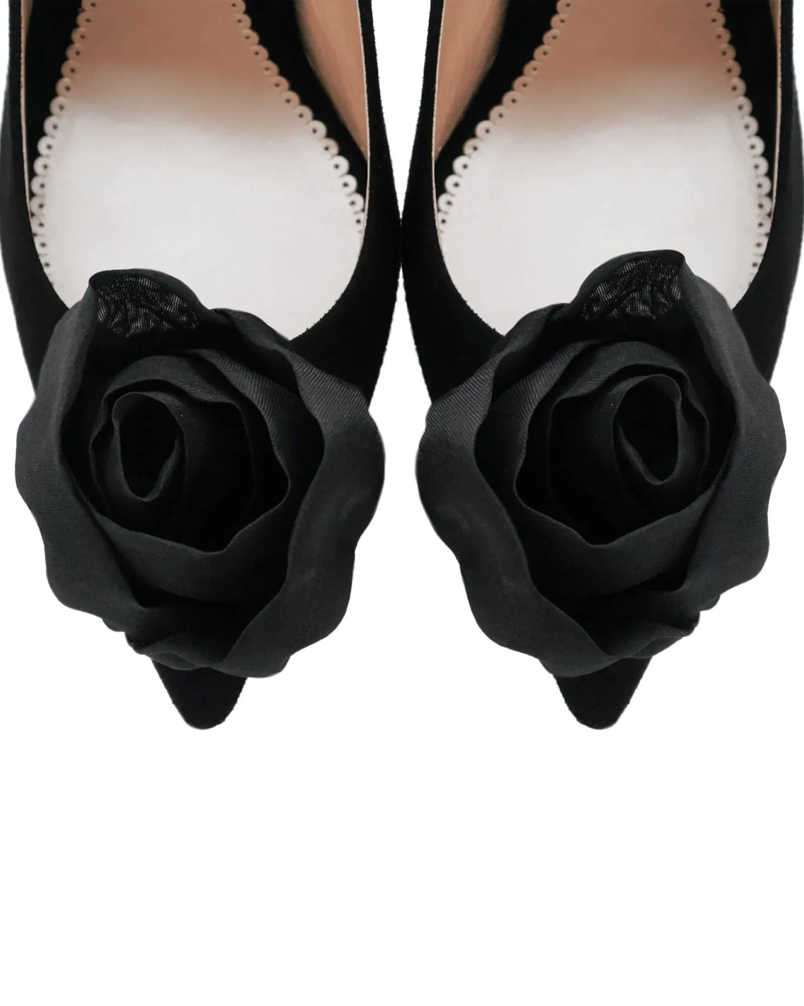 Rose Shoe Clips