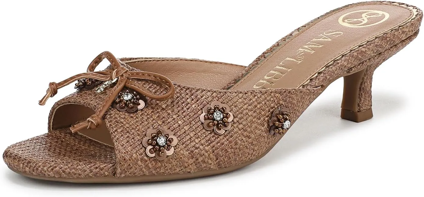 Sam & Libby Women's Ollie Fleur Heeled Sandal