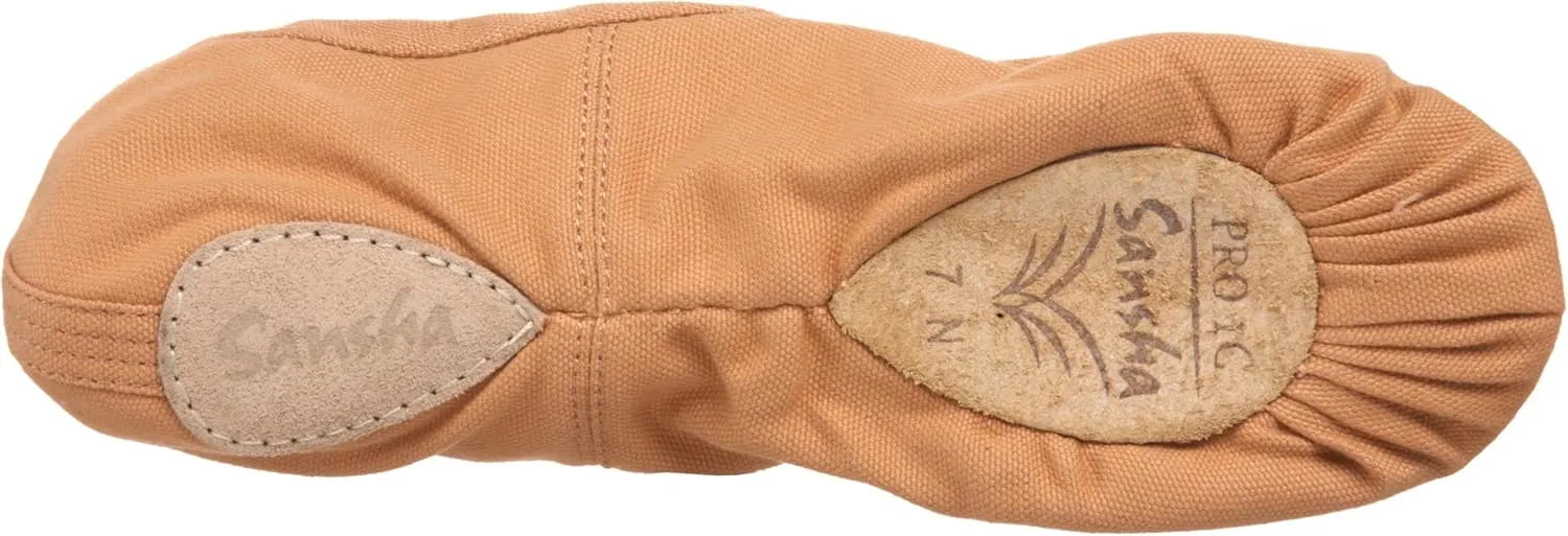 SANSHA Women's Pro 1 Canvas Ballet Slipper