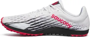 Saucony Men's Kilkenny XC 9 Spike Sneaker, White/Black, 8