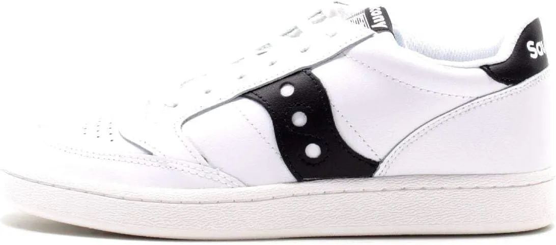 Saucony Unisex Jazz Court Sneaker, White/Black, 11 US Men